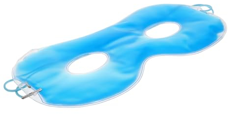 WOFASHPURET Augenmaske Kühlend, Kühlmaske Gesicht, Schlafmaske Kühlend Wiederverwendbar, Heiße Augenmaske Dunkle Augenringe Kühlpackungen für Geschwollene Augen Mädchen Eisauge Maske für Eisbeutel