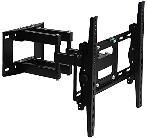 TV-Halterung, TV-Halterung, vollbewegliche TV-Wandhalterungen für 66–139,7 cm (26–55 Zoll) LED/LCD/OLED-Flachbildfernseher, Wandhalterung, TV-Halterung bis zu 400 x 400 mm, 20 kg