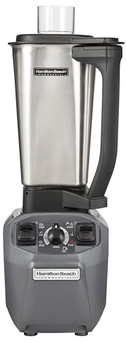 Hamilton Beach HBF510 Expeditor Mixeur culinaire avec récipient en acier inoxydable de 1,8 l