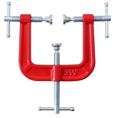 3-Wege-Klemme, 6,4 cm Klemme, Metall, Tischler, Handwerker, Schraubstock, Holzbearbeitungswerkzeug