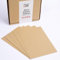 PresentFill® - blanko Postkarten Tonkarton NaturBraun, Papier-Karten Set 50 Stück 210 g/m² -DIN A6-105 x 148 mm zum Selbstgestalten, beschriften oder bedrucken als Bastelkarton, Karteikarten