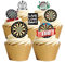 27 Stand Up Darts sport Themed Edible Wafer Paper Cake Toppers Decorations