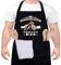 XCSJKJ Grillschürze für Männer Kochschürze Herren Schürze lustig, Grill schürze für Männer küchenschürze Herren personalisiert mit 4 Taschen (ERFORDERT JETZT EIN BIER)