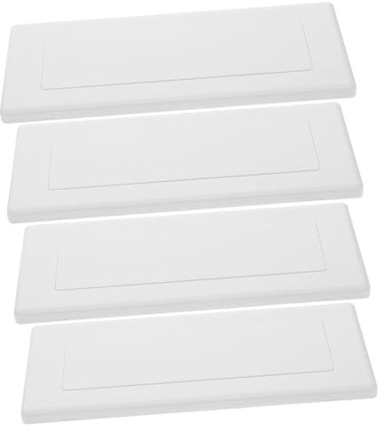 Operitacx 4 Stück Wandabdeckung Schalttafelabdeckung Blindabdeckung Für Steckdosen Deckenlochabdeckung Abdeckung Für Elektrische Platten Steckdosenabdeckung Steckdosenabdeckungen Für