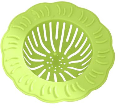 Filtre d'évier anti-obstruction pour sol de cuisine, salle de bain ou lavabo, récupérateur de cheveux et de nourriture amovible en acier inoxydable pour usage domestique, 1 pièce