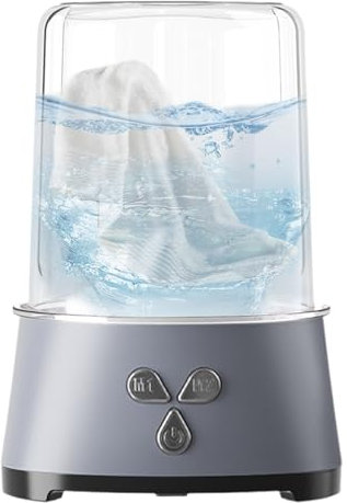 Mini lave-linge compact pour sous-vêtements, lavage rapide et nettoyage en profondeur pour camping, maison et petits espaces