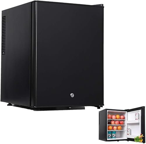 Upright Freezer With Door Lock, Compact Single Door Vertical Freezer, Table Top Mini Fridge For Office Dorm Or Apartment, Black, glass door