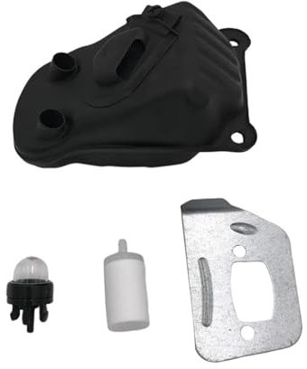 Kit de placa deflectora for motosierra Husqvarna 550 XP 545 550XP, bombilla de cebado, filtro de combustible, piezas de repuesto for 523052602