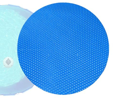 Nankoyal Telo Solare Per Piscina,Copertura Ritagliabile Per Piscina Rotonda - Scudo Termico Resistente Per Interrata