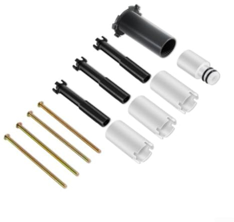 TDCuizent Set di prolunga di ricambio per Grohe 14048000 per finiture doccia e vasca Grohtherm SmartControl, accessorio di installazione flessibile da 25 mm per sistemi miscelatori