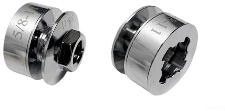 XLOCK Winkelschleifer Adapter Set, 5/8-11 Flanschmutter Umbausatz mit Verriegelungsflansch, Edelstahl Schnellwechselwerkzeug für XLOCK Schleifer