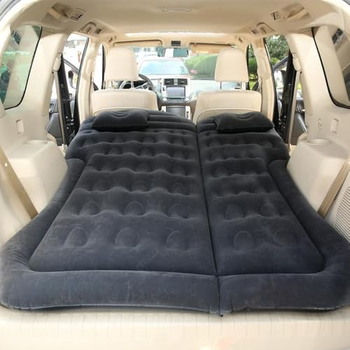 Xiazhi Auto Matratze für Dacia Sandero 3/ Stepway 3 III/Dacia Jogger 2021-2024 2025, Luftmatratze Auto Doppelseitige Dickere Beflockung Aufblasbare Matratze Camping Aufblasbaren Autobett