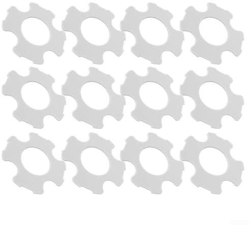 Schwamm für Winny HJ1102P Poolroboter 300x300mm Weiß(12pcs) | Perfekte Passform, optimale Reinigung, entfernt Laub und Schmutz, langlebiges Material, weiß