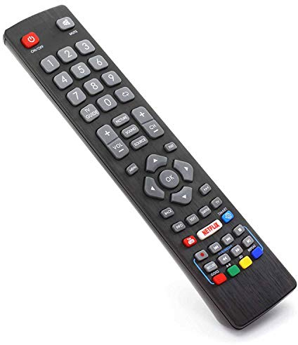 Fernbedienung für Blaupunkt Smart TV mit Netflix, YouTube und 3D Tasten