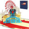 LINPopUp®, Pop Up Karten Österreich Wien, Wien, Geburtstagskarte, Grußkarten Reisegutschein Geburtstag Karten, Wien Skyline, N236