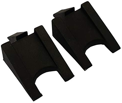 Acclaim Bowling Black Anti Slip Multi Angle Twin Pack 6.5 cm x 2 cm x 4 cm Bowls Rubber Umpire Measuring Wedges