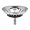 GRIGLIA INOX BASKET TIPO FRANKE CESTELLO PILETTA TAPPO RICAMBIO LAVELLO CUCINA