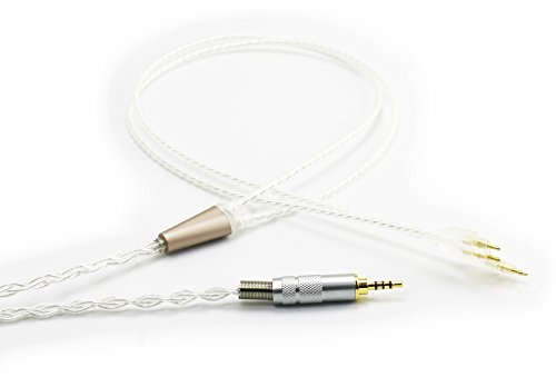 Ablet HiFi-Kabel mit 2,5 mm TRS-symmetrischem Stecker, kompatibel mit Sennheiser HD650, HD600, HD580, HD660S, Massdrop HD6XX Kopfhörer, kompatibel mit Astell&Kern AK240 AK380 onkyo AK320 DP-X1 FIIO