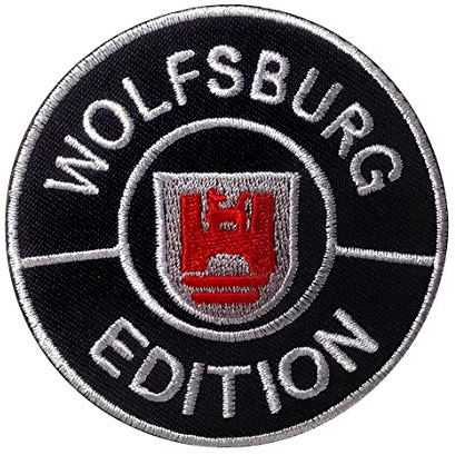 WOLFSBURG Edition Racing MOTORSPORT Aufnäher Besticktes Patch zum Aufbügeln Applique