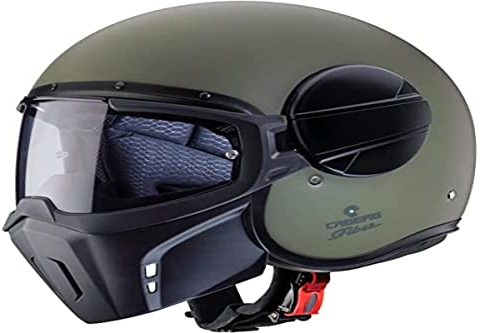 Caberg Ghost Helm (Green Matt,XL (60))