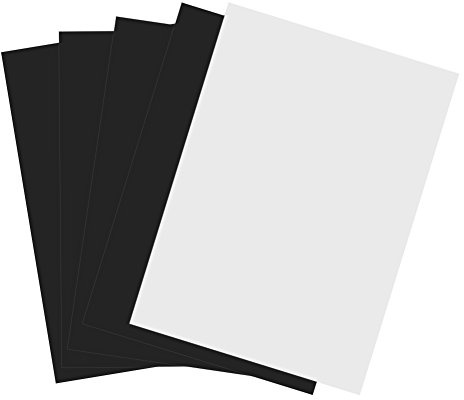 Aramox 5tlg A4 Magnetpapier Matt Tintenstrahl Druckbar