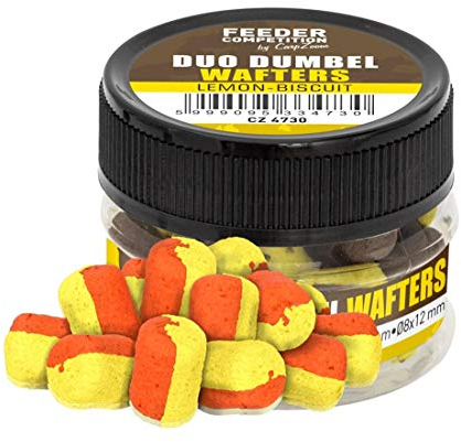 Carp Zoom 15g Method Duo DUMBEL WAFTERS Ø8x12mm Corn Strawberry