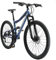 BIKESTAR Fully Mountainbike Shimano 21 Gang Schaltung, Scheibenbremse 27.5 Zoll Reifen | 17 Zoll Rahmen MTB Vollgefedert | Blau