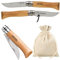 Couteau personnalisé avec prénom gravé - Cadeau pour homme : fête des pères, papa, tonton, grands pères (papi, papy) anniversaire, noël (Couteau Seul)