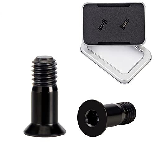 Vis De Vélo M5,iSpchen 2pcs Vis En Alliage De Titane Vélo VTT Vis De Vélo Dérailleur Boulon Galet Bolt Vis En Alliage De Titane Boulons De Roue De Guidage De Dérailleur Arrière