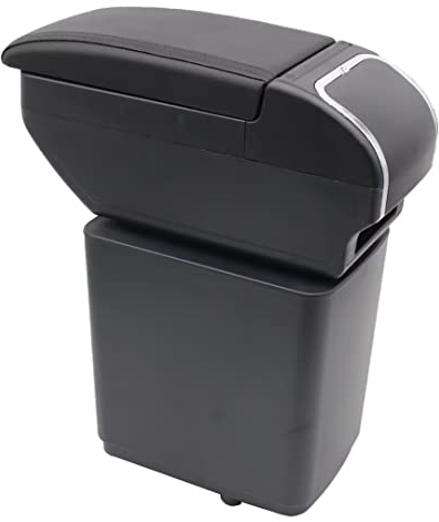 Pour Peugeot Partner tepee Accoudoirs Boîte de rangement centrales Consoles main avec porte gobelets nori