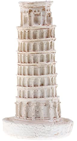 misppro Sammlerstück Home Tischdekoration Harz Turm von Pisa Italien Modell Skulptur