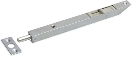 Wovar Rohrkantriegel mit Schiebemechanismus verzinkt 160 x 17 x 12 mm abgeschrägt - Pro Stück