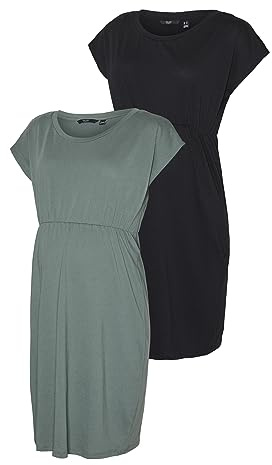 VERO Moda Damen Vero Moda Female Kleid Vmmluna Umstandskleid Vero Moda Weibliches Kleid VMMLUNA Umstandskleid