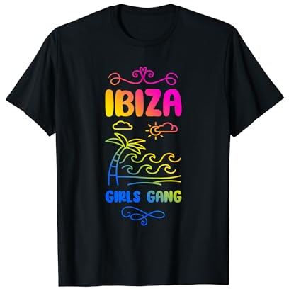 Ibiza Girls Gang Team Vacaciones Camiseta