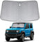 Auto Sonnenschutz Kompatibel mit Suzuki Jimny >2019 - Sonnenschutz Abdeckungen Frontscheibe Sonnenschirm Die Vordere Schallwand Windschutzscheibe Auto Sonnenblende Zubehör