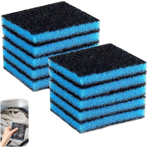 Abbdbd 10 Piezas Removedor de Pelo para Mascotas para lavandería Herramienta Reutilizable para Eliminar el Pelo de Perros y Gatos Recogedor de Pelo de Mascotas Quitapelusas para Lavadora