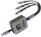 3 in 1 Einziehbares Ladekabel [40CM - 1,2M] Aufrollbare Multi USB Ladekabel 3 in 1 Schnellladekabel Universal Ladekabel Einziehbar mit Typ C Lightning Micro USB für iPhone 16 15 14 13 Galaxy Android