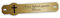 Inter de Placa funeraria grabada personalizable, diseño de cruz cristiana, tamaño: 14 x 3 cm, color oro cepillado
