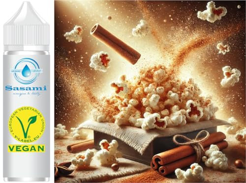 Popcorn Zimt Aroma Konzentrat - Vegan - Sasami - 100ml