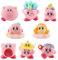 6 Stück Ornament KiR-by Mini Figuren Set Tortendekoration KiR-by Tortendeko Geburtstag Kuchen Topper Autodekoration Kindergeburtstag Party Kuchen Deko für Kinder Mädchen Jungen -E