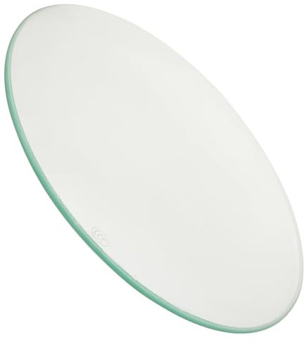 Cabilock Tapa De Cristal Redonda Mesa De Comedor Giratoria Estante Del Cojinete Mesa Giratoria Placa Giratoria De Cojinete Plato Giratorio Con Rodamientos Transparent Vidrio