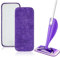 SIRLOMU 2-pièces Tampons de Nettoyage en Microfibre, réutilisables Mop-Pads pour Swiffer WetJet, Ensemble de Remplacement de Mop-Pads pour Bois Dur, Laminé, Carrelage (30 x 14 cm)