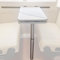 WANGCEPLSD Tables pour Camping-Car Table, Table Télescopique, Plateau Extensible et Pieds Amovibles, pour Camping-Cars et Caravanes, Imperméable et Résistant a l'huile(White)