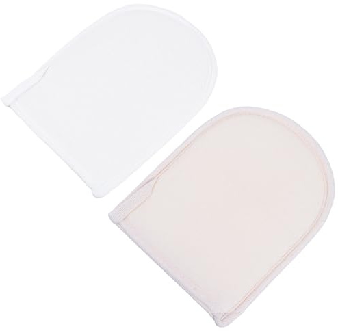 FRCOLOR 2stücke Luffa Peeling-handschuhe Badeschwamm für Körperpeeling Duschschwamm für Massage und Hautreinigung