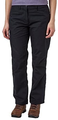 Peter Storm Women's Ramble Lined Trousers, Water Repellent, Polycotton, Brushed Tricot Lining, Walking/Hiking