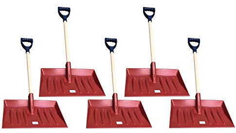 AB Tools 5 Snow Leaf Grass Shovel Scoop Remover Removal Clearer Clearing Short Handle