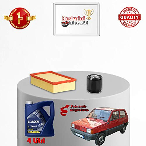 KIT TAGLIANDO FILTRI E OLIO PANDA 750 25KW 34CV 1989 ->