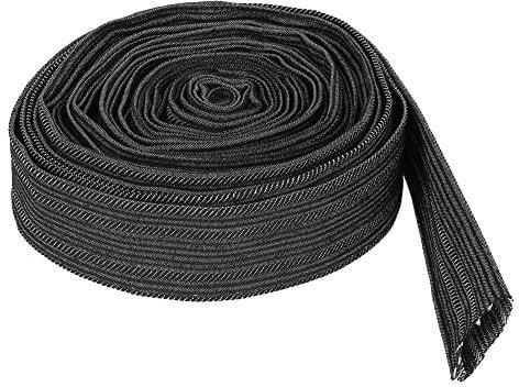 Wifehelper Nylon Protective Sleeve, 7.5m, Black, Cable Sleeve