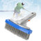 Cepillo de Piscina Limpiador de Piscinas Limpieza De Piscinas Cepillo De Piso, Cepillo de Acero Inoxidable para Piscina de 5 Pulgadas para Equipos de Limpieza de Paredes de Piso de Estanque de SPA
