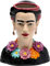 Kare Design Deko Vase Style Muse Flowers, Mehrfarbig, Vase, Blumenvase, Keramik, nur für Trockenblumen geeignet, 34 cm (H)